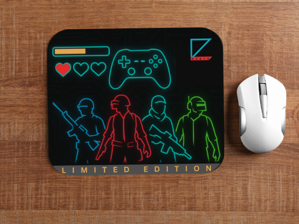 Neon Strike – Tactical Gamer Mousepad