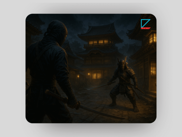 Shadow Duel – Samurai vs Ninja Mousepad