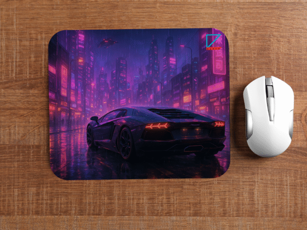 3 Rain Racer โ Cyber Drive Mousepad