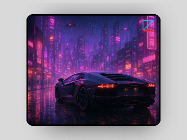 Rain Racer – Cyber Drive Mousepad