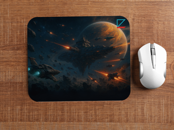 Void Bastion – Deep Space Base Mousepad