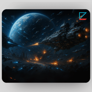 Orbital Onslaught – Space War Mousepad