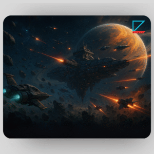 Void Bastion – Deep Space Base Mousepad