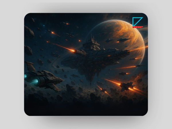 Void Bastion – Deep Space Base Mousepad