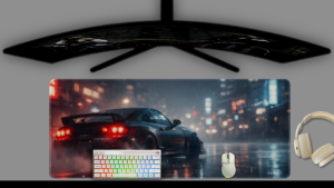 Midnight JDM Tokyo Rain Mousepad