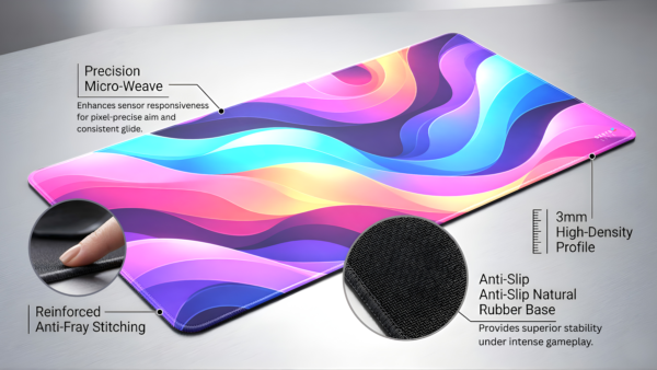 Neon Spectrum Fluid Motion