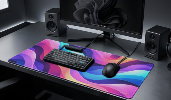 Neon Spectrum Fluid Motion