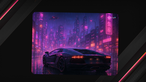 Rain Racer Cyber Drive Mousepad