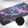3 Neon Rain Cyber City Mousepad