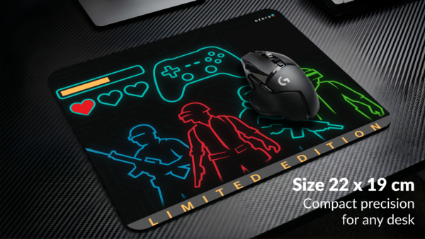 Neon Strike Tactical Gamer Mousepad