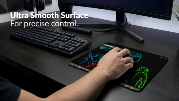 Neon Strike Tactical Gamer Mousepad